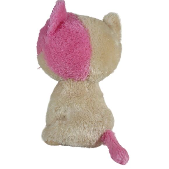 Ty Annabelle Beanie Boo Cat Plush Pink Glitter Eyes RARE Exclusive - Picture 4 of 16